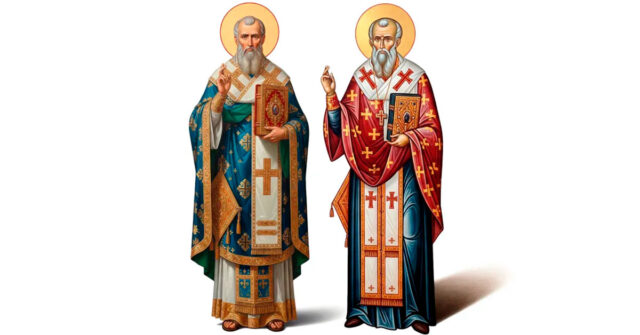 Basilio Magno y Gregorio Nacianceno