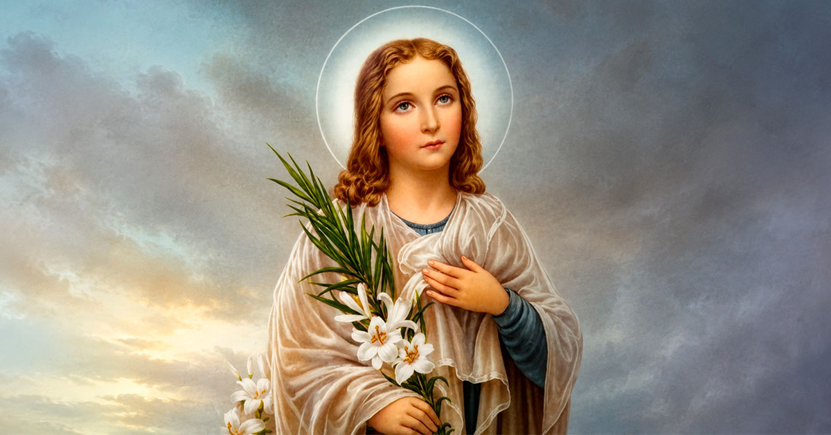 María Goretti, Santa