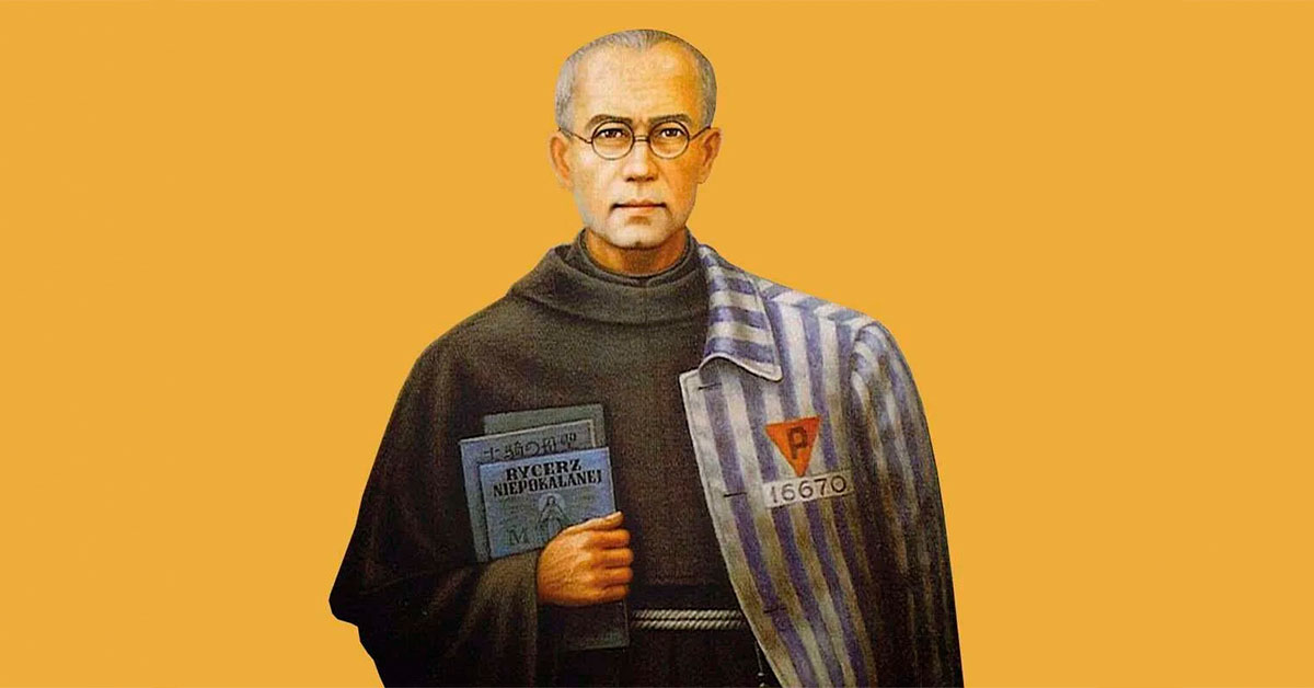 Maximiliano Kolbe - Dar la vida por el amigo: Un signo de victoria | Agosto 14