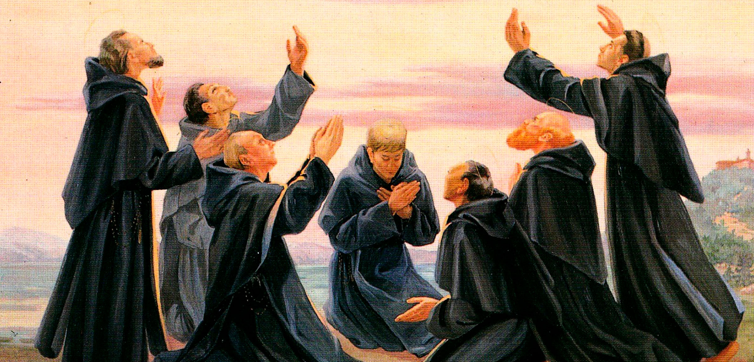Los 7 santos fundadores de los Siervos de María