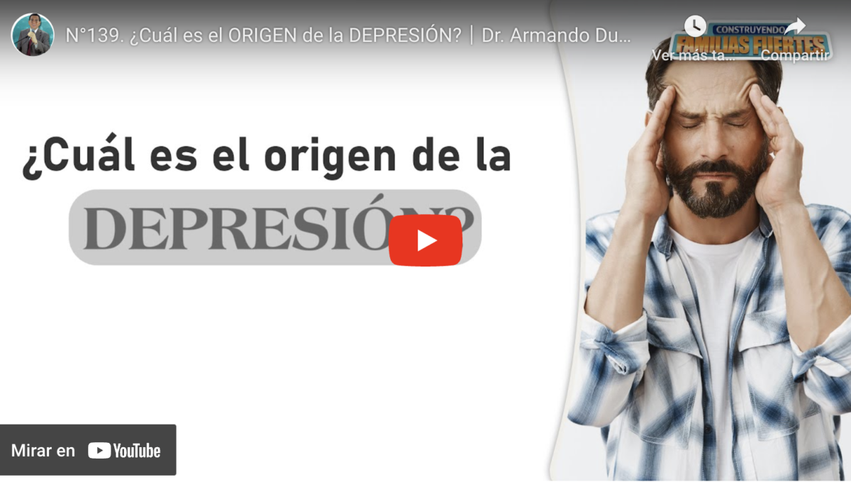 ¿Cuál es el origen de la depresión?