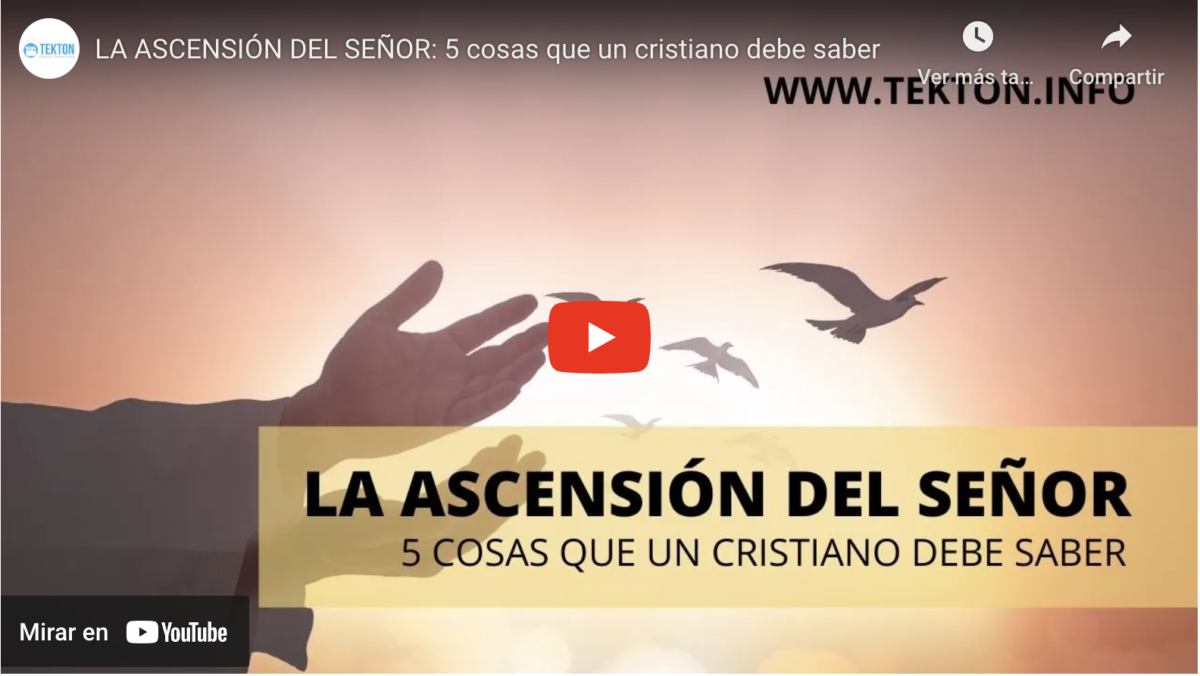 LA ASCENSIÓN DEL SEÑOR