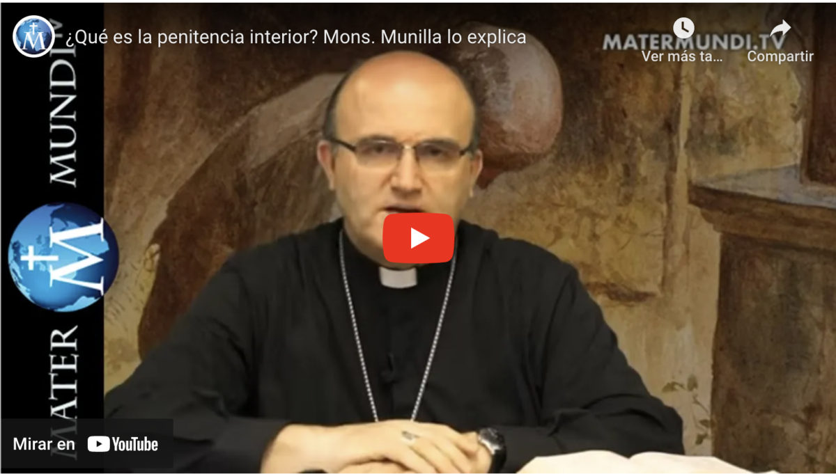 ¿Qué es la penitencia interior?