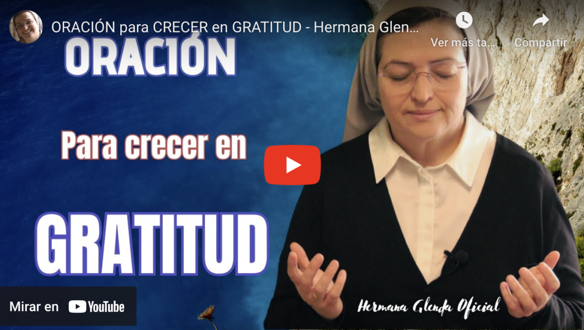 Oración para crecer en gratitud