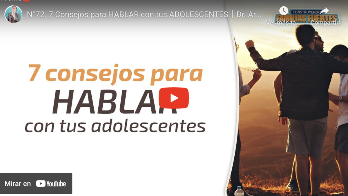 7 consejos para hablar con tus adolescentes