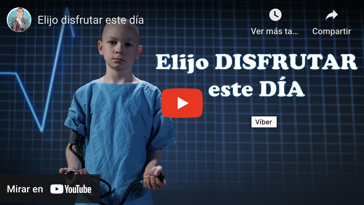 Elijo disfrutar este día