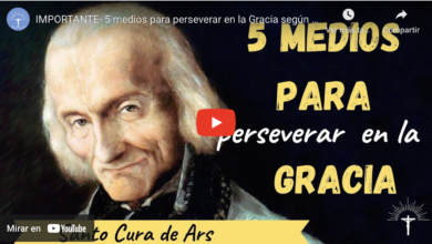 5 medios para perseverar en la Gracia según el Santo de Ars