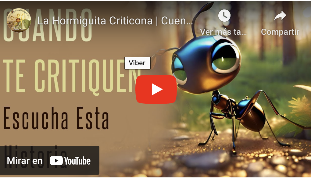 La Hormiguita Criticona | Cuentos Que Te Cambian La Vida