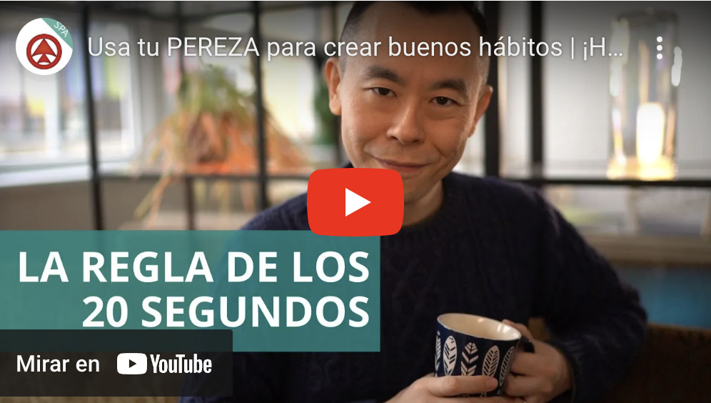Usa tu PEREZA para crear buenos hábitos