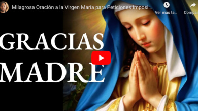 Milagrosa Oración a la Virgen María