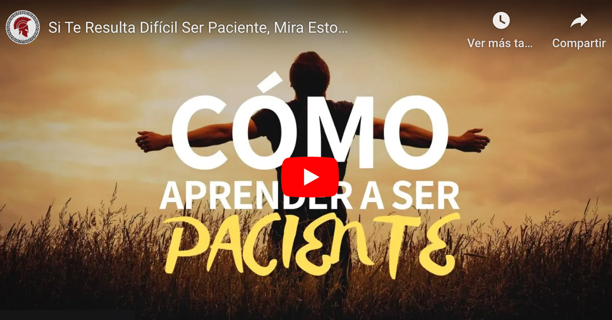 Si Te Resulta Difícil Ser Paciente, Mira Esto…