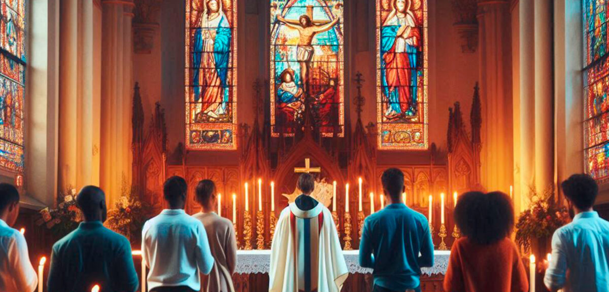 cuántas cruces nos hacemos antes del Evangelio