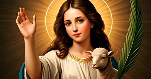 Santa Inés, virgen y mártir