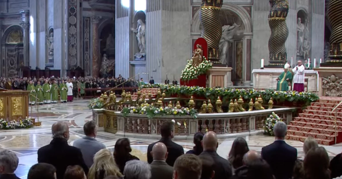 Santa Misa, Jubileo de los Artistas