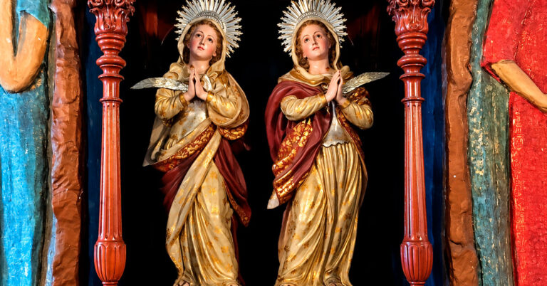Santas Elodia y Nunilón
