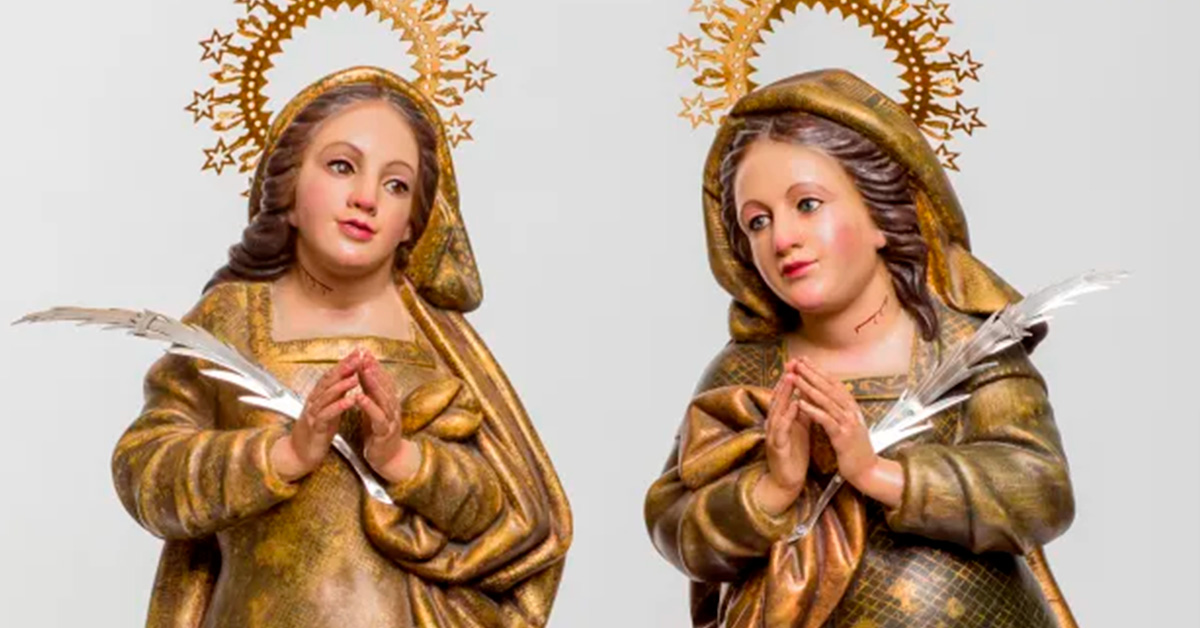 Santas Elodia y Nunilón