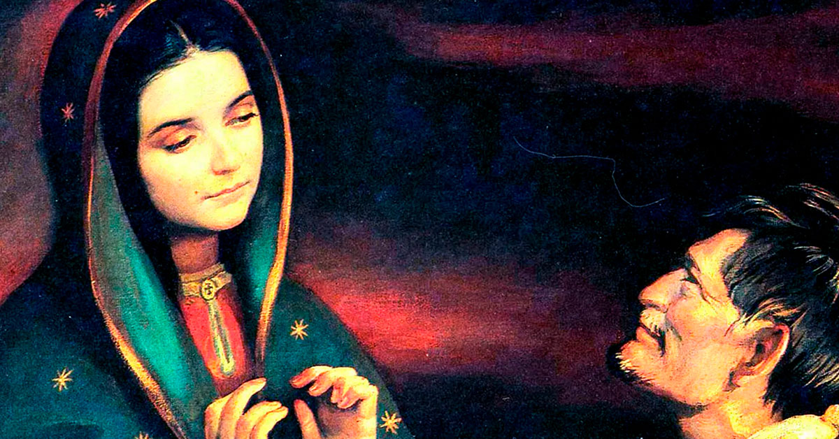 La Virgen de Guadalupe me anima