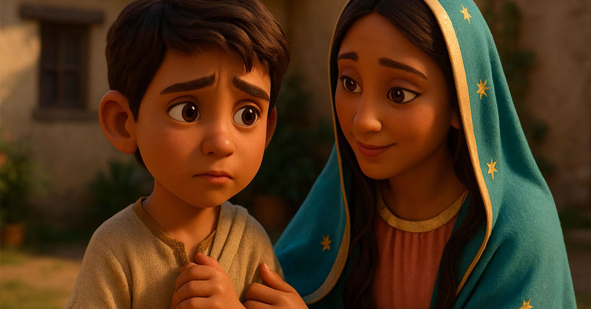 La Virgencita te dice: 'No tengas miedo'