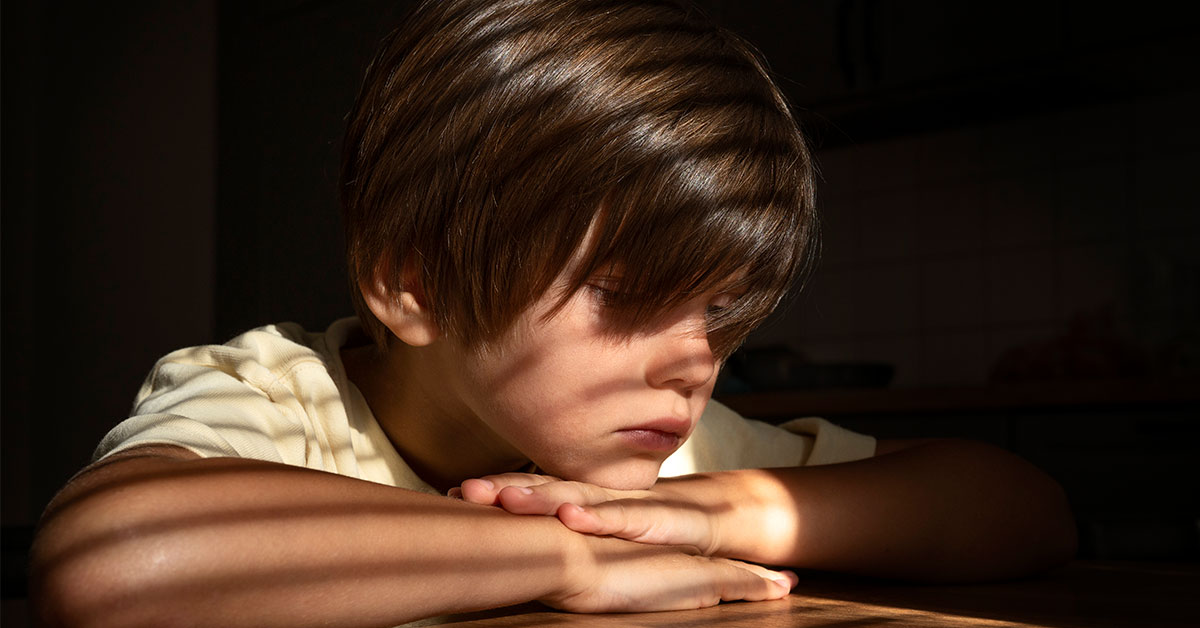 Mamá de niño de 10 años