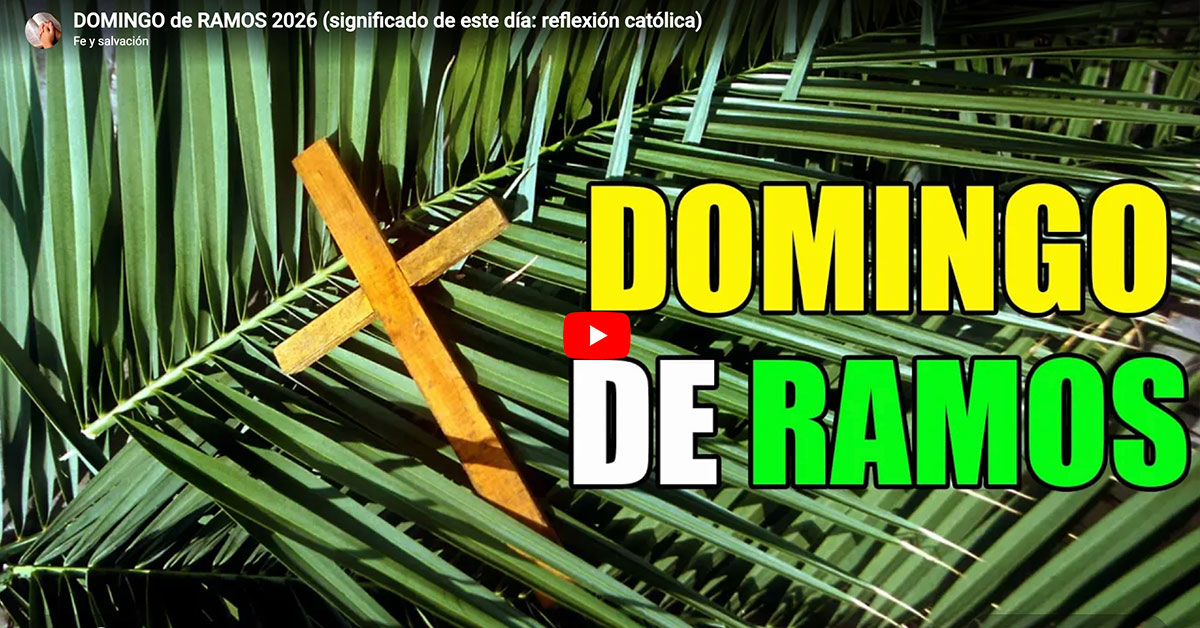 DOMINGO de RAMOS 2026