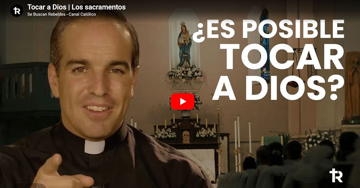 ¿Eres de los que concibes a Dios como un ser lejano❓ ¿Te gustaría literalmente tocar a Dios❓ Quédate con nosotros porque te vamos a decir cómo hacerlo a través de los sacramentos
