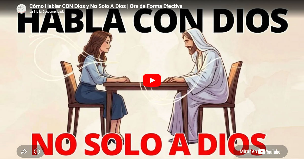 Habla con Dios