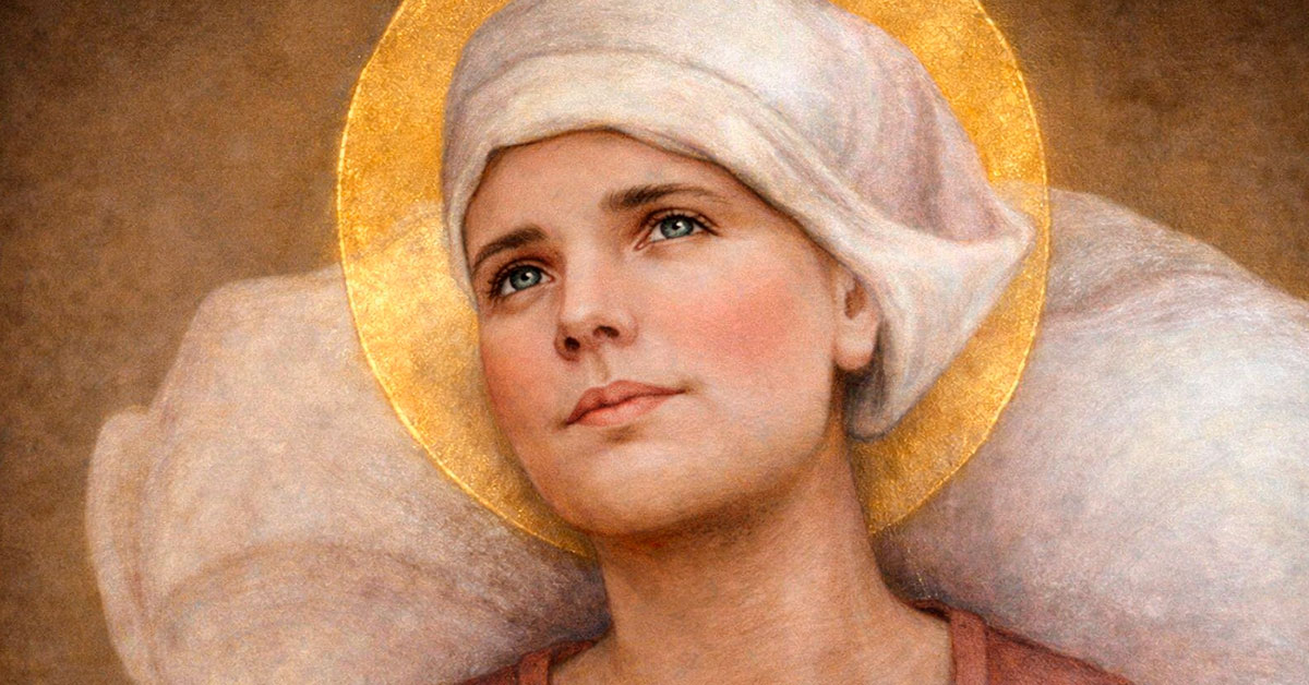 Santa Lidia o Liduvina