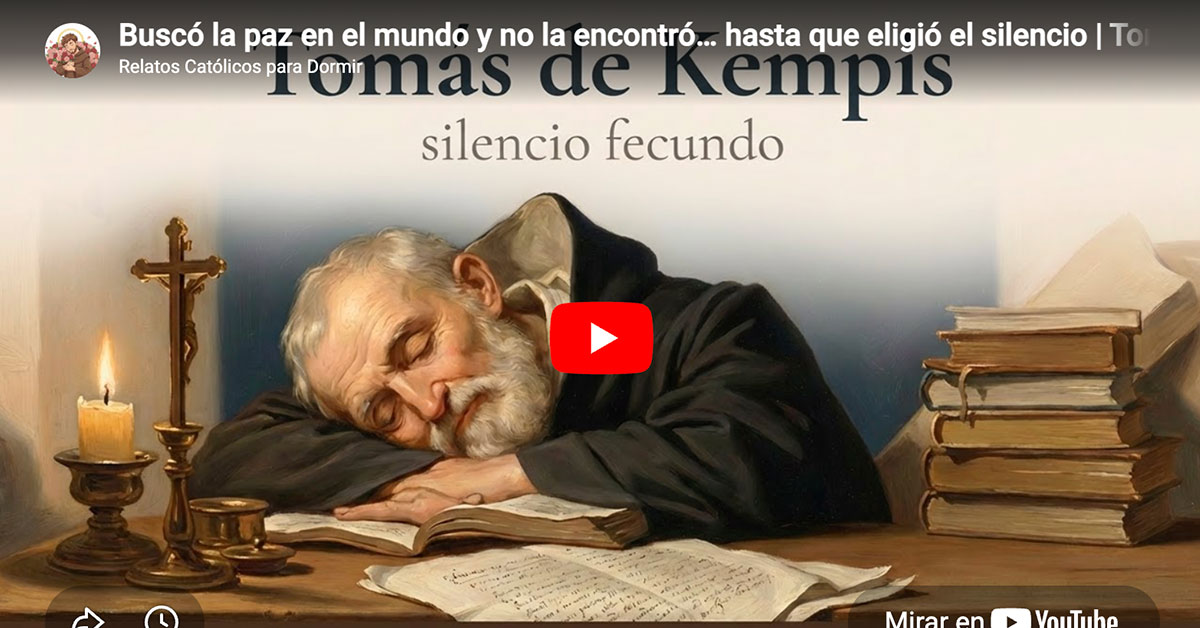 Buscó la paz en el mundo y no la encontró… hasta que eligió el silencio | Tomás de Kempis