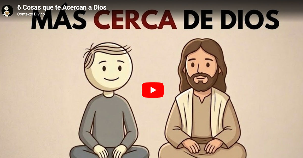 Acercarse a Dios no requiere de grandes rituales ni de una religiosidad perfecta sino de decisiones simples y poderosas que transforman tu vida espiritual desde adentro. En este video descubrimos las 6 cosas que verdaderamente te acercan al corazón de Dios y que puedes comenzar a practicar hoy mismo.