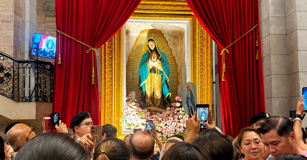 LA VIRGEN DE GUADALUPE RECORRERÁ TODO EL TERRITORIO DE FILIPINAS