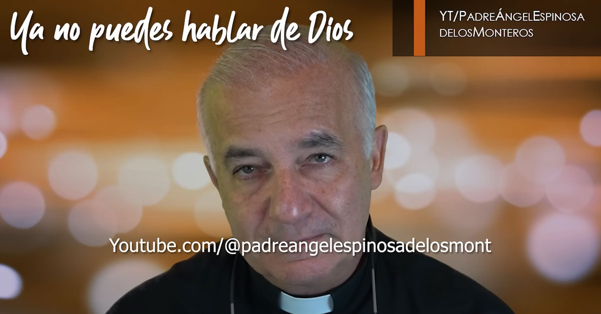 Y no puedes hablar de Dios