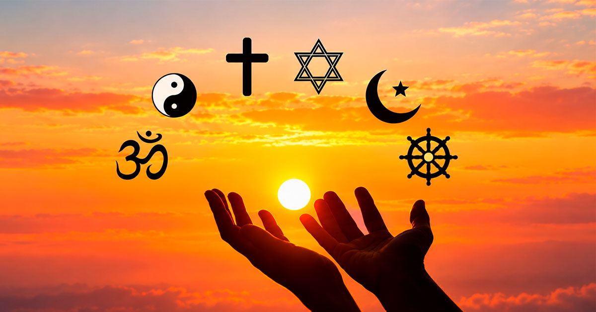 Es cierto que todas las religiones llevan a Dios